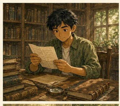 Minh họa Scene 1 — The Letter