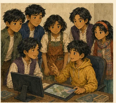Minh họa Scene 4 — The Game
