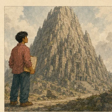 Minh họa Scene 1 — The Mountain