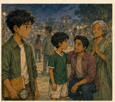 Minh họa 2. Điều Kai nhìn thấy